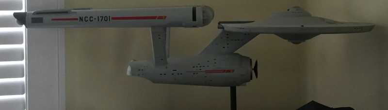 NCC-1701 USS Enterprise - Star Trek - The Original Series - 40th Anniversary Limited Edition
