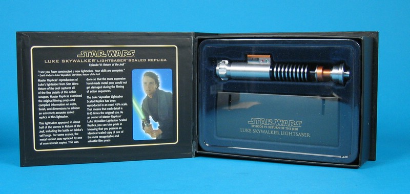 Luke Skywalker - Return of the Jedi - First Run (blue tray, matte finish box, large COA)