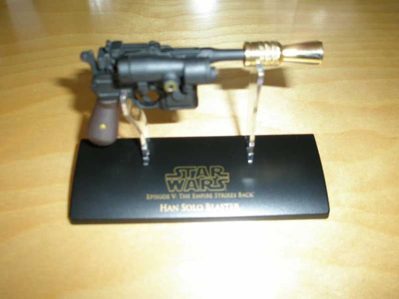 Han Solo Blaster - The Empire Strikes Back - Gold Chase