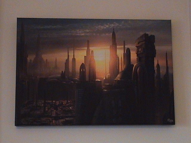 Coruscant Cityscape - Revenge of the Sith - Limited Edition