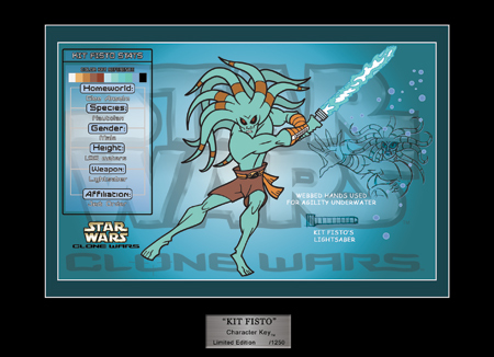 Kit Fisto - Clone Wars (2003 - 2005) - Limited Edition