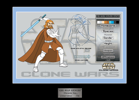 General Kenobi - Clone Wars (2003 - 2005) - Limited Edition