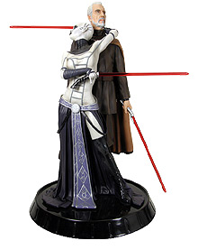 Asajj Ventress and Count Dooku - Clone Wars (2003 - 2005) - Limited Edition
