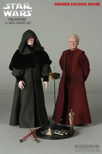 Palpatine Figure Set - Revenge of the Sith - Sideshow Exclusive