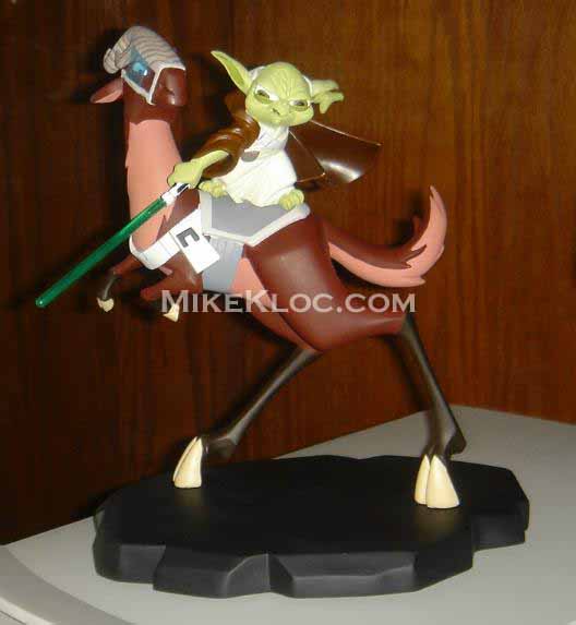 Yoda on Kybuck - Clone Wars (2003 - 2005) - Limited Edition