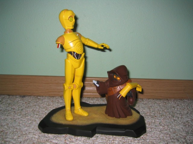C-3PO with Jawa - A New Hope - Limited Edition
