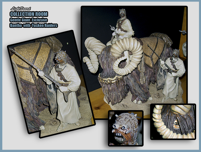 Tusken Raider on Bantha - A New Hope - PGM Exclusive