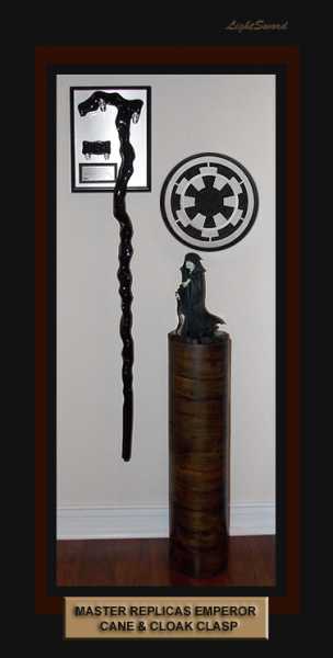 Emperor Palpatine Cane and Clasp - Return of the Jedi - Limited Edition