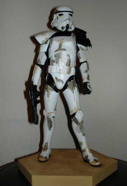 Sandtrooper - A New Hope - Sergeant (White Pauldron)