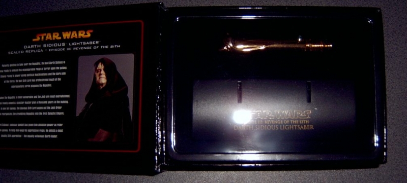 Darth Sidious - Revenge of the Sith - Gold Chase