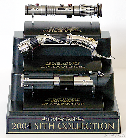 .45 Scale Trio Display Case - Star Wars - 2004 Sith Case);