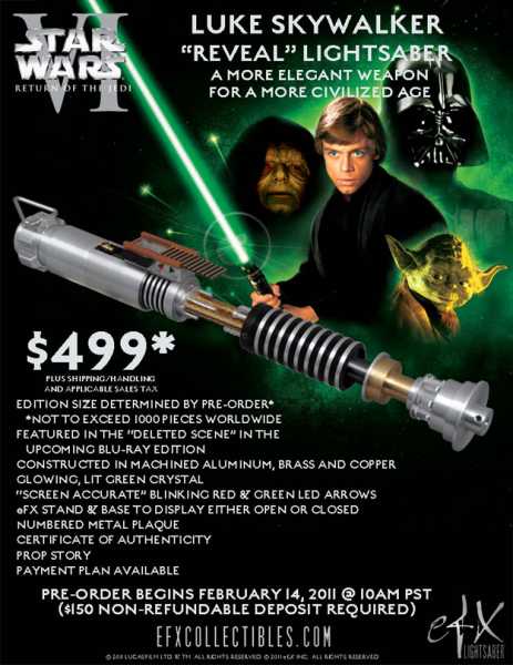 Luke Skywalker Reveal - Return of the Jedi - Limited Edition