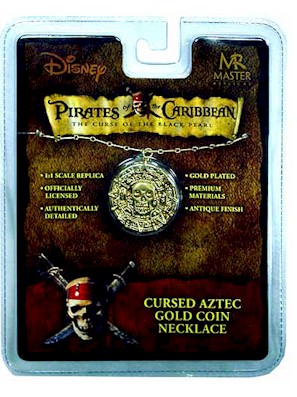 Cursed Aztec Gold Coin - Pirates of the Caribbean - Retailer Exclusive Single Coin