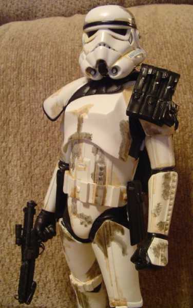 Sandtrooper - A New Hope - Sergeant (White Pauldron));