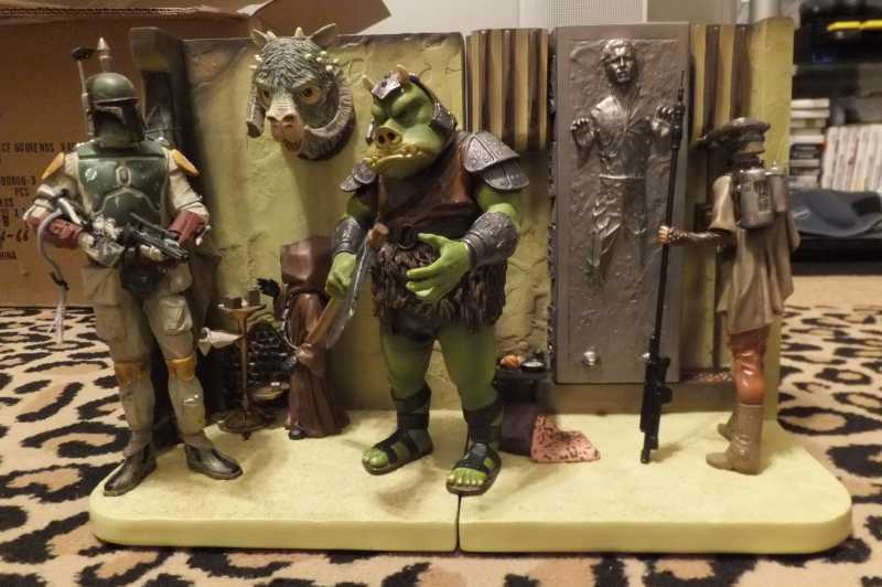 Jabbas Palace Bookends - Return of the Jedi - PGM Exclusive