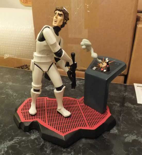 Han Solo in Stormtrooper Disguise Detention Block - A New Hope - 2010 Convention Exclusive