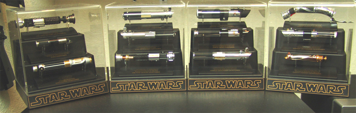 .45 Scale Trio Display Case - Star Wars - Star Wars Case);