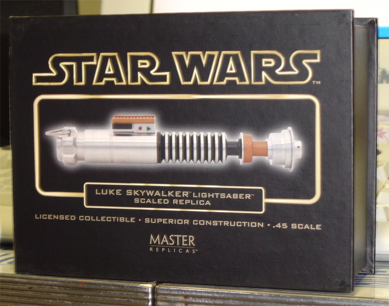 Luke Skywalker - Return of the Jedi - First Run (blue tray, matte finish box, large COA));